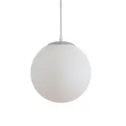 Domus Bubble Modern Opal 250mm Ball Single Pendant Light