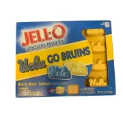 UCLA Bruins JELL-O Jigglers Molds Kit Berry Blue Lemon Exp 5/2016