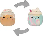 Squishmallows - Flip A Mallow 13 cm - Rainbow Milkshake/Chocolate Milkshake (23131P16)