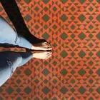Aztec TILE STENCIL Home Decor TILE Pattern STENCIL Paint Walls Floors Reusable
