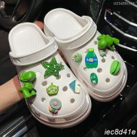 【易購】♕crocs 鞋扣 洞洞鞋扣 洞洞鞋鞋扣 布希鞋 鞋扣 鞋花 綠色恐龍crocs洞洞鞋配飾兒童卡通裝飾diy鞋