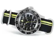 Vostok Komandirskie 18010B PILOT Watch Automatic 24-Hour