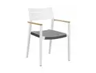 Albatross 2.0 Aluminium and Rope Outdoor Dining Chair