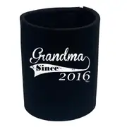 Grandma Since 2016 - Funny Novelty Stubby Holder
