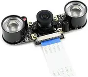 8MP IMX219-160IR Camera Compatible with NVIDIA Jetson Nano and Raspberry Pi Compute Module 3/3+, 160 Degree FOV Infrared Night Vision 3280×2464 Resolution