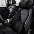 Black Headrest Car Headrest Memory Foam Head Neck Rest Auto Head Rest