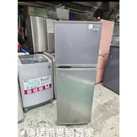 在飛比找蝦皮購物優惠-二手中古東元223公升雙門冰箱，家電，型號R2202S，保固