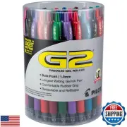 Pilot, G2 Premium Gel Roller Pens, Bold Point 1 MM, Tub of 36, Assorted Color