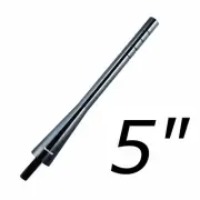 FITS 97-16 FORD F150 F250 F350 GUNMETAL SHORT SCREW IN STUBBY ANTENNA 5" (for: Ford)