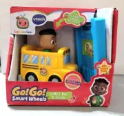 VTech CoComelon Go! Go! Smart Wheels Cody’s School Bus & Track