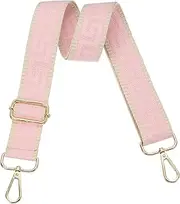 uxcell Purse Strap, Adjustable Crossbody Bag Straps Wide Shoulder Strap Universal Replacement Shoulder Bag Belt for Women's Handbags Canvas Satchels Bag Backpack, Light Pink