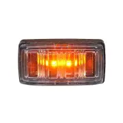 Narva LED Front End Outline Marker Amber w/ Black Base Clear Lens & Connector