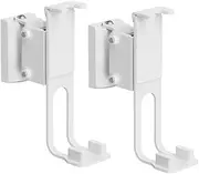 [goobay] White Speaker Wall Mount for Sonos One (2-Pack) - Optimize Surround Sound with Flexible Positioning for Immersive Home Entertainment