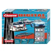 Carrera Digital 132-Retro GP 60th Anniversary 3-Car Track Slot Car Set