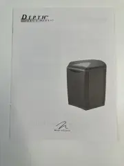 Original Martin Logan DEPTH Subwoofer Speaker System User's Manual