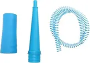 Amosfun 1pc Cleaning Extension Hose for Vacuum and Washing Machine Easy to Install Tube for Dust Removal and Corner Cleaning
