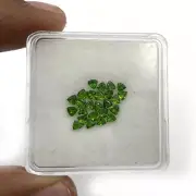 Natural Chrome Diopside Trillion Cut Loose Gemstone 25 Pcs 2.5 MM 1.63 CT