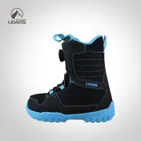 在飛比找Yahoo!奇摩拍賣優惠-lidakis力達克絲新款兒童舒適保暖防水耐磨單板滑雪鞋靴滑