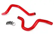 HPS Silicone Heater Hoses - Red (Fits Subaru 05-07 Impreza WRX / STI Turbo) (for: Subaru)