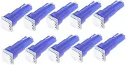 Dimmable Led Bulbs for Car 10pcs T5 Dashboard Lights 12v Dc 5mm Base 18mm Height Long-life Brighter Than Stock Lamps