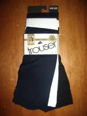 Vintage Rare Collectible Jaclyn Smith 3 Pairs Trouser Socks Size 9-11 HTF