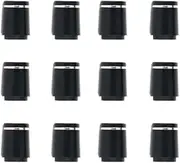 HNMFIT Golf Custom Shaft Irons Ferrules Compatible with Taylormade Irons 0.355'' 0.370'' Single Silver Ring Ferrules 0.6'' Length 12pcs/Package Fit Callaway Irons