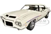 1971 PONTIAC GTO JUDGE CONVERTIBLE WHITE LAST JUDGE BUILT 1/18 BY ACME A1801220