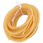 10m Natural Latex Tube Elastic Band for Hunting and Outdoor Activities - Yellow