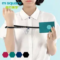 在飛比找momo購物網優惠-【M Square】字母卡套