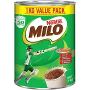 Nestle Milo Chocolate Choc-Malt Malted Drinking Chocolate 1kg Tub
