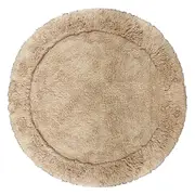 Cotton Round Bath Mat Mink