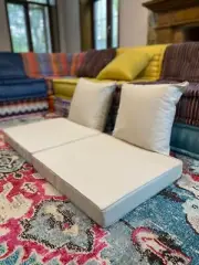 Indoor Outdoor Window Sill Bench Seat Cushion made to order Handmade Customized
