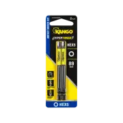 Kango Hypertorque 89mm HEX5 Impact Driver Bit - 2 Pack Power Tools Supplies