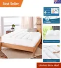 CoolMax Bamboo Mattress Topper King Single