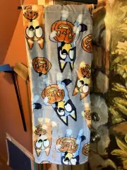 Bluey Halloween Pumpkin Plush Throw Blanket NEW
