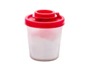 Seasoning Box with Lid Moisture Proof Plastic Lunch Boxes Travel Pepper Shaker for Kitchen