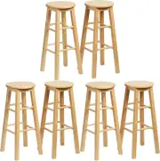 Classic round Seat 29" Tall Kitchen Counter Stools for Homes, Dining Spaces, and