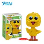 【QQ公仔物語】【AA130】【現貨滿千免運】FUNKO POP 芝麻街系列 6吋植絨版大鳥 BIG BIRD