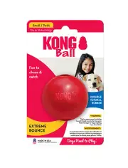 KONG Classic Bounce Ball SMALL Durable Rubber Dog Fetch & Chew Toy 2.5"