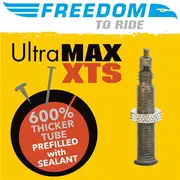 Freedom To Ride UltraMAX XTS Presta Valve Tube 29 x 2.2-2.6 48mm