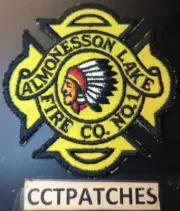 ALMONESSON LAKE, NEW JERSEY FIRE DEPARTMENT PATCH NJ