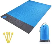 Daseeme Waterproof Beach & Camping Mat, Portable Outdoor Picnic Ground Mattress for Hiking, Travel, Backpacking