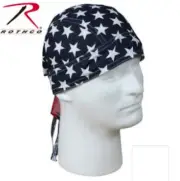 Rothco Skull Cap - Chemo - Head Wrap - Stars and Stripes by Rothco 5146