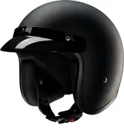 Redbike RB-674, open face helmet , color: Matt-Black , size: M
