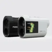 R2G Mate Hybrid Golf Laser Rangefinder Black with Case and Silicone Cover New