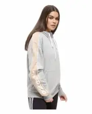 Adidas Originals 1/2 Zip Hoodie Jumper Gym Yoga Running Ribbed Cuffs & Hem BNWT