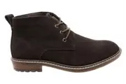 Natural Comfort Boris Mens Leather Suede Comfortable Lace Up Boots