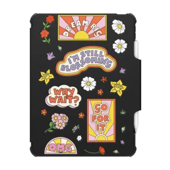 iPad Air (4th/5th gen) Impact Folio Case I'm Still Blossoming iPad Case by Martina Martian