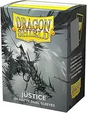 Arcane Tinmen Dragon Shield Dual Matte Justice Art Sleeves, Standard (Box of 100)