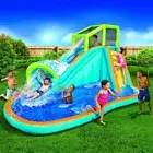 Inflatable Water Slide -Huge Kids Pool(14 Feet Long by 8 Feet High) Easy Set Up